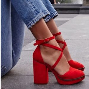 Free People Remi Platform Pump Size 39